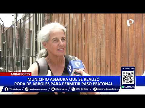 Vecinos de San Isidro, Magdalena y Miraflores denuncian una reducción de las áreas verdes