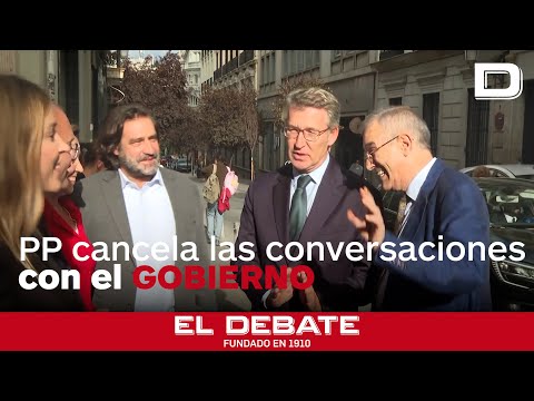 El PP cancela las conversaciones con el Gobierno sobre la crisis migratoria de Canarias