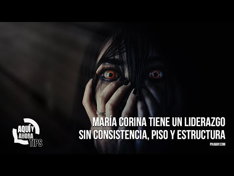 María Corina tiene un liderazgo sin consistencia, piso y estructura