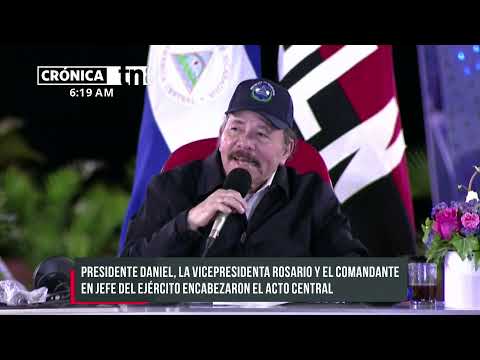 Daniel Ortega: «La patria vive y la patria lucha por la paz» - Nicaragua