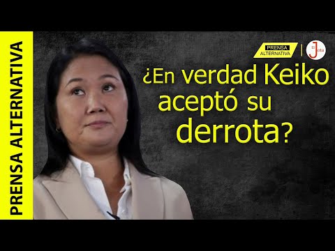 Keiko Fujimori dice que respetará triunfo de Castillo, pero…