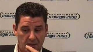Championship Manager 2008: John Gregory interview
