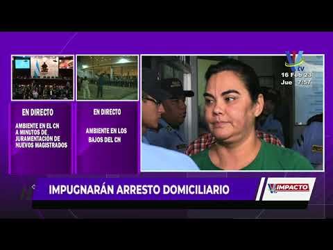 Impugnarán el arresto domiciliario de Rosa Elena Bonilla