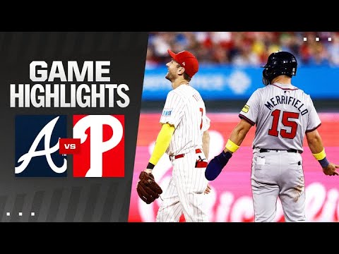 Braves vs. Phillies Game Highlights (9/1/24) | MLB Highlights