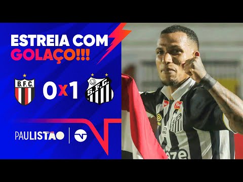 OTERO FAZ UM GOLAÇO ACROBÁTICO E SANTOS VENCE NA ESTREIA | BOTAFOGO 0 X 1 SANTOS | PAULISTÃO