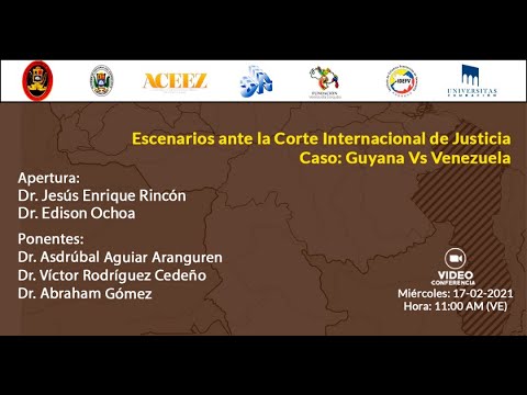 Escenarios ante la Corte Internacional de Justicia. Caso Guyana vs Venezuela