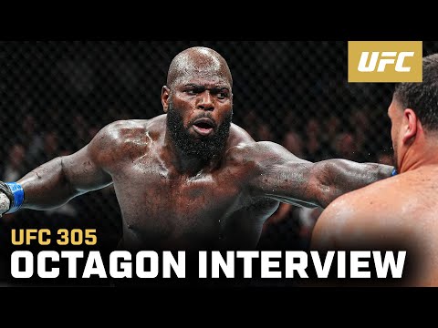 Jairzinho Rozenstruik Octagon Interview | UFC 305