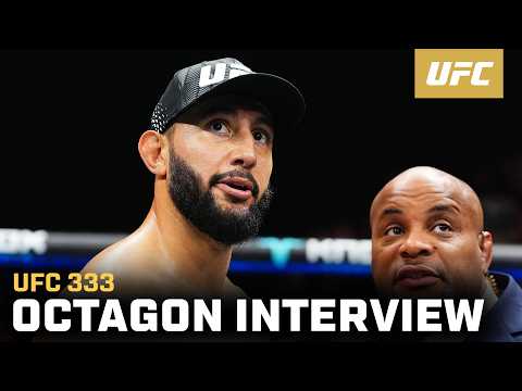 도미닉 레예스의 옥타곤 인터뷰 | UFC 333