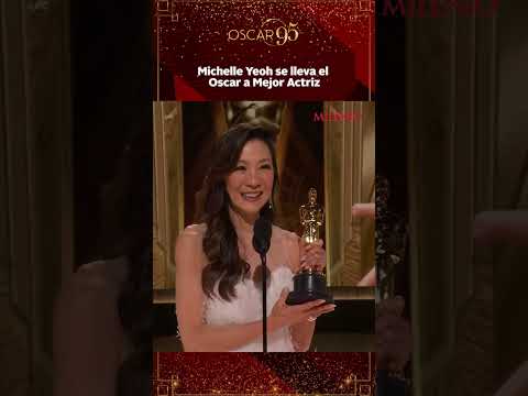 Michelle Yeoh, primer mujer asiática en ganar el Oscar a Mejor Actriz #milenioshorts