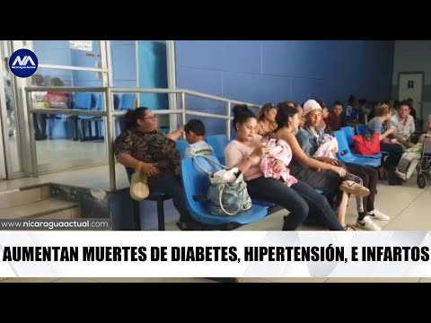 Aumentan muertes por diabetes, hipertensión e infartos en Nicaragua