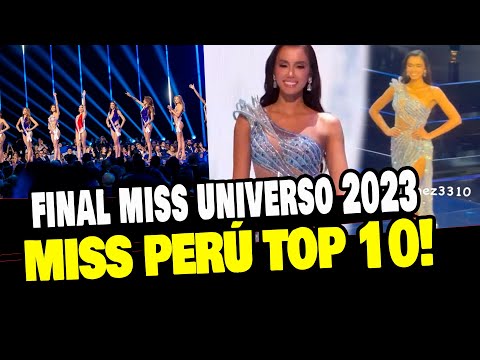 MISS UNIVERSO: CAMILA ESCRIBENS PASÓ EL TOP 10 EN LA FINAL DEL CERTAMEN