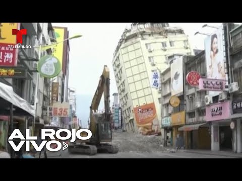 Más sismos sacuden Taiwán tras el potente terremoto de 7.4 que dejó 13 muertos