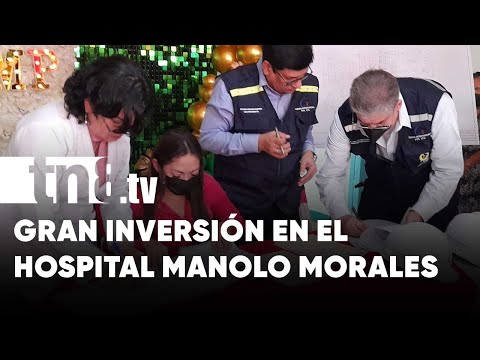 Gran inversión para nueva área de hemato oncología en el Hospital Manolo Morales - Nicaragua
