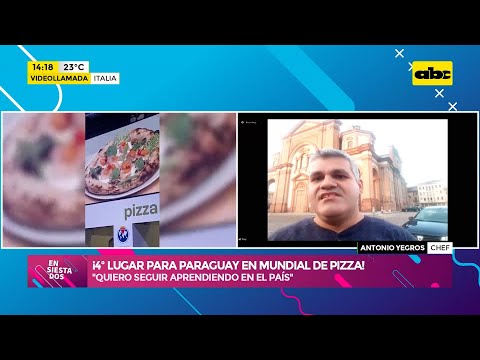 ¡Cuarto lugar para Paraguay en mundial de pizza!