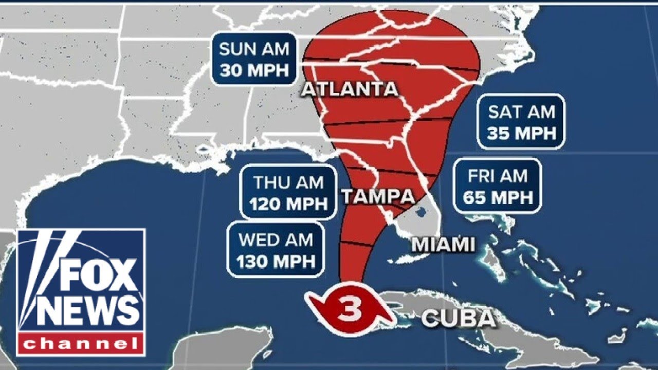 Tracking Hurricane Ian: Forecasters fear worst-case scenario for Tampa area