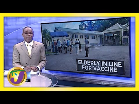 Vaccination Starts for People 75 yrs & Over in Jamaica | TVJ News - March 22 2021