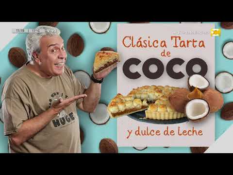 Receta: Tarta de Coco y Dulce de Leche de Claudio Guarnaccia (1) en Hoy Nos Toca a las Diez
