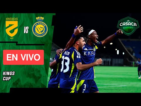 AL HAZEM vs AL NASSR  COPA DEL REY SAUDI | Juega el equipo de CRISTIANO RONALDO