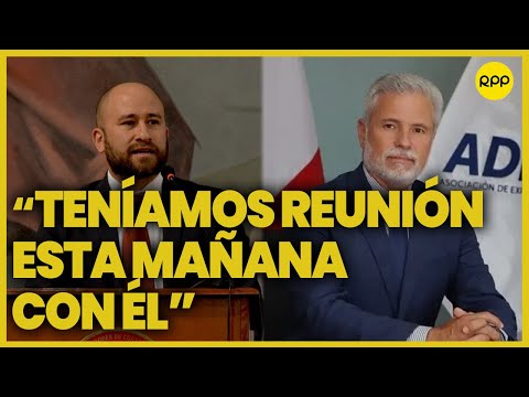 Renuncia de Eduardo García: Nos tomó por sorpresa, afirma Pérez Alván