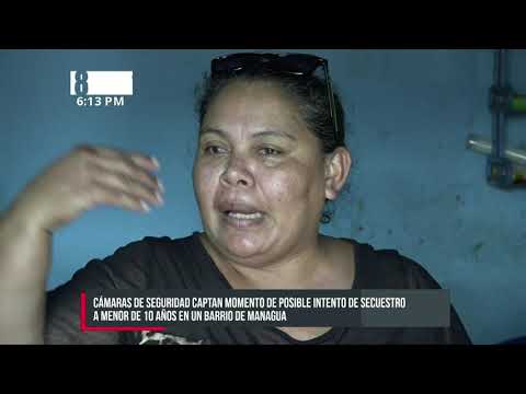 Captan a carro blanco que intentó secuestrar una niña en Managua - Nicaragua