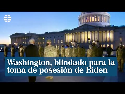 Washington, blindado para la toma de posesión de Biden