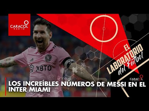Los increíbles números de Messi en el Inter Miami