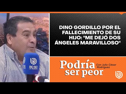 Dino Gordillo por el fallecimiento de su hijo: Me dejó dos ángeles maravilloso