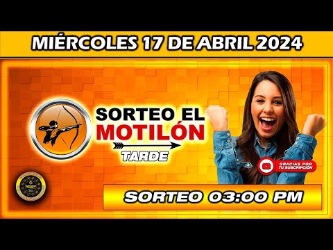 Resultado de EL MOTILON TARDE del MIÉRCOLES 17 de Abril del 2024 #chance #motilón