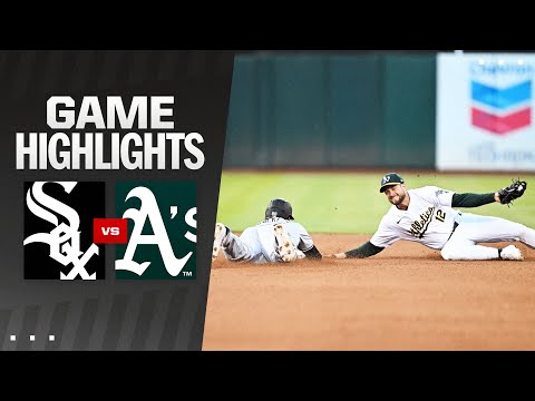 White Sox vs. As Game Highlights (8/6/24) | MLB Highlights