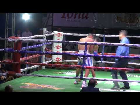 Miguel Estrada (Can) G DU vs Bagner de Leon (Guat) - All Star Boxing
