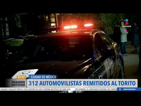 Al menos 312 conductores han sido remitidos a El Torito en seis días | Notucias con Francisco Zea