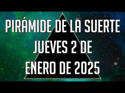 Pirámide de la Suerte para el Jueves 2 de Enero de 2025 - Lotería de Panamá