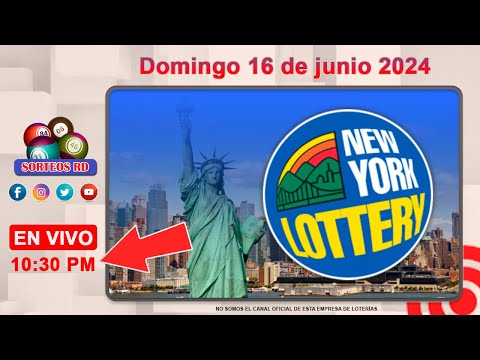 New York Lottery en vivo ?Domingo 16 de junio del 2024 - 10:30 PM