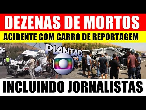 SÁBADO DE LUT0: DEZENAS DE M0RTOS após AClDENTE com ônibus, ambulância e carro de reportagem
