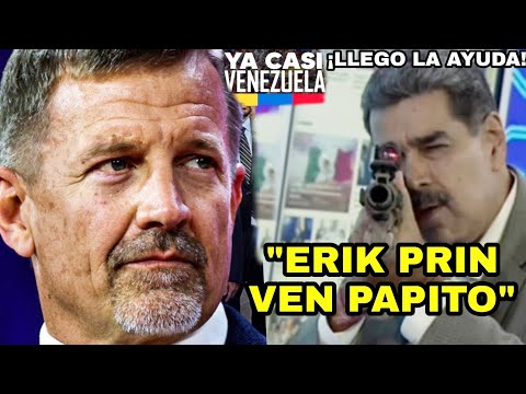 NICOLAS MADURO REACCIONA SORPRESIVAMENTE CON AMENAZAS A ERIK PRINCE EN VENEZUENA HABRÁ LIBERTAD