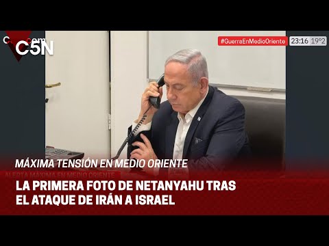 BENJAMÍN NETANYAHU conversó por teléfono con JOE BIDEN tras el ATAQUE IRANÍ a ISRAEL
