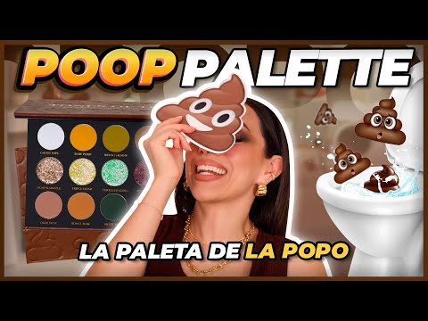 THE POOP PALETTE💩: AND INCREDIBLE PIGMENT HAHA 🤣 FROM MEME TO REALITY