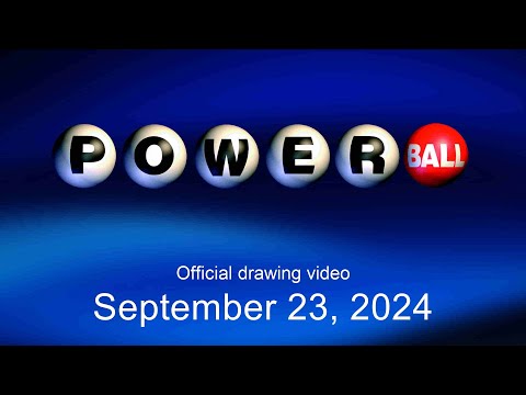 Powerball drawing for September 23, 2024