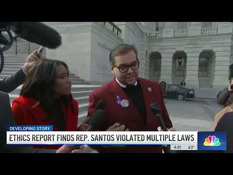 OnlyFans, Hermes & Botox: House ethics report claims George Santos broke laws | NBC New York