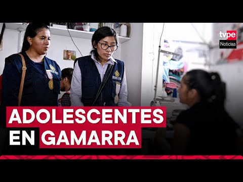 La Victoria: adolescentes trabajaban sin autorización en galerías de Gamarra