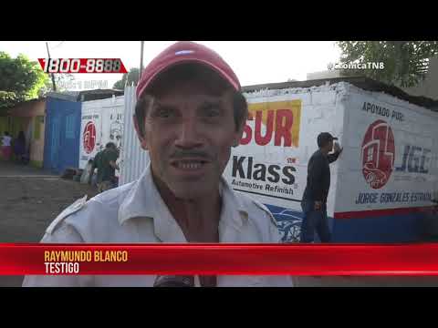 Irrespeto una señal de alto provoca un aparatoso accidente en Managua – Nicaragua