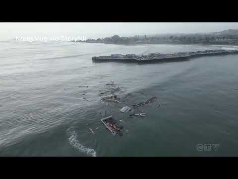 WATCH: Damage after Santa Cruz wharf collapses