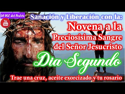 DIA SEGUNDO NOVENA A LA SANGRE DE CRISTO 2/2 Segunda Novena sanacion y liberacion sangre de Cristo