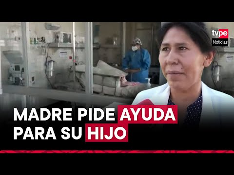 Arequipa: madre pide ayuda para su hijo con leucemia