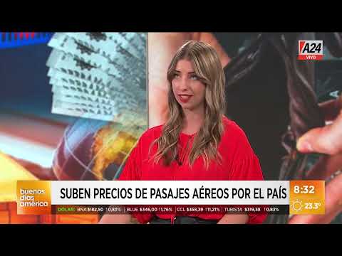 Suben precios de pasajes aéreos por el país