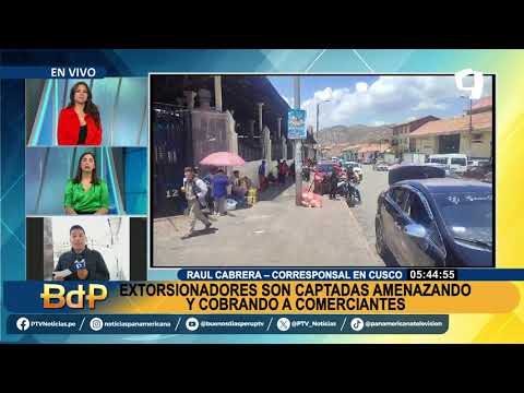 Comerciantes temerosos de denunciar extorsiones del Tren de Aragua en Cusco