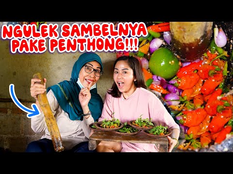 WARUNGNYA NYELEMPIT DI TENGAH KEBON, SAMBAL JABRIKNYA DI ULEK PAKE PENTHONG!!! PART 2