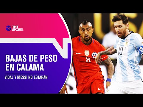 BAJAS DE PESO: Chile sin Vidal y Argentina sin Messi - Pasaporte Qatar