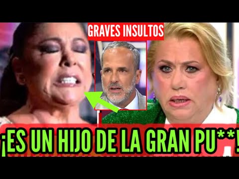 INSULTOS EN PLATÓ! DEBACLE MAYTE ZALDÍVAR INSULTA AL CLAN PANTOJA Y BOCHORNO POR JULIÁN MUÑOZ