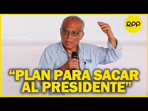 Existe un plan para desacreditar al presidente Pedro Castillo, declara Aníbal Torres